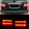 Réflecteur de pare-chocs arrière de voiture, pour Lexus LX470, Toyota Land Cruiser 1998 – 2007, feux arrière de frein à LED, clignotant
