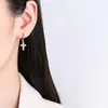 Stud Earrings TIOWIOS 2023 Cross Ear Button Foreign Trade Quality Fashion Pendientes Delicate Charm Jewelry Gift For Women