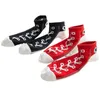 Socks Hosiery Fashion Funny Women s Men Harajuku Style Kawaii Shoe Print Cute Short Sock Gift For Women Drop 231110