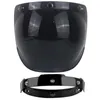 Casques de moto Vintage Open Face Casque Pare-Brise Bouclier Demi Bulle Visière Top Qualité 12 Couleur Disponible