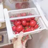 Storage Baskets 1 piece of refrigerant organizer with expandable multifunctional layered shelves for fruit and vegetable kitchen storage