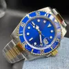 Relógios masculinos para homens relógios de grife 41mm relógio mecânico automático relógio de luxo 2813 movimento automático pulseira presidencial de aço inoxidável Orologio Di Lusso