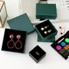 Jewelry Pouches 24pcs Cardboard Boxes Storage Display Carrying Box For Necklaces Bracelets Earrings Square Paper Gift