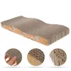 Cat Toys Scratch Scratching Board Scratcher Cardboard Toy Korrugerad PET Box Kattunge Post Lounge Pets Catty Accessories Pad Cats