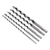 Freeshipping 5Pcs/lot 230mm Super Long Auger Drill Hexagonal Shank Woodworking Auger Bits Good Quality ferramentas drill Bit set power Nmbo