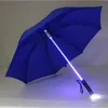 Paraplu's 10 stks/partij Cool Blade Runner Light Saber LED Flitslicht Paraplu rose paraplu fles paraplu Zaklamp Night Walkers 231109