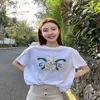 Designer women's clothing 20% off High Edition 2023 Summer Year of the Rabbit Exclusive Double Lock Print Loose Sleeve T-Shirt