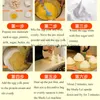 2600W Snack Equipment Rapid Heating Double Souffle Baking Iron Machine Souffler Maker Souffle Iron Plate Machine Souffle Pancake