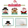 Puppets 3 Pcs Christmas Hand Puppet Plush Toys Performance Props Doll Elk Snowman Santa Claus Interactive Year Toys GIfts for Kids 231109