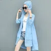 Women's Jackets Summer Thin Sunscreen Jacket Female Covers Up Quick Drying Overalls Hooded Sun Protection Cloth Windbreaker Jacket Friend Models 230410