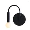 Lâmpada de parede preto design vintage leitura arte elegante clássico interior minimalista nórdico luminaria decorações japonesas