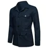 남성 재킷 면화 린넨화물 남자 멀티 포켓 야외 재킷 코트 스프링 패션 인과 관계 스트리트웨어 아웃웨어 231110