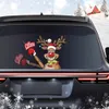 Andere decoratieve stickers 3D-autoruitenwisser Kerstmis en jaar Achterruitdecoratie 231110