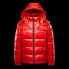 Men s Down Parkas 2023 Jacket White Duck Hood Warm Glossy Autumn Men Shiny Black Padded Spring Fluffy Red Overcoat Man Winter 231110