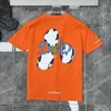 Klasyczne luksusowe małże t-koszulki marka chęta man kobiet sanskrytu list koszulki T-shirt Summer Horseshoe Flower Cross Designer T156O T156O