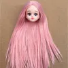 Bonecas originais jenny licca boneca cabeças bonito menina colorido cabelo longo diy vestir figuras presentes brinquedos 231109