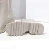 Luxurys Senhoras Botas de Chuva Mulheres À Prova D 'Água Borracha Água Chuvas Sapatos Suaves Bota Alta Designers Cavaleiro Chunky Heel Joelho-Alto Flats Estilo Inglaterra