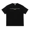 T-shirts voor heren Vetements 2023ss lente en zomer monogram katoenen ronde nek extra groot t-shirt voor mannen en vrouwen