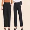 Women's Pants Women Sweatpants Super Warm Thick Fleece Female Casual Trousers Thicken Lined Ladies High Waist G532