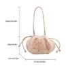 Sacs de soirée Femmes Peluche Cordon Sac Doux Fourrure Nuage Épaule Fausse Fourrure Femme Hiver Aisselles Y2k Fluffy Chic Bourse 231110