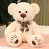 35-80 cm hoogwaardige klassieke teddybeer pluche speelgoed schattige vlinderdas beer plushie kussen gevulde zachte poppen voor kinderen meisje minnaar cadeaus