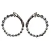 Fashion Diamond Earring Big Round Loops Thick Sparkle Rhinestones Hoop Studs Earrings For Weddings Gift