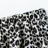 Skirts Mudkingdom Little Girls Leopard Skirt Elastic Waist Layered For Children's Clothes Summer Fashion Design 2-6T