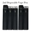 ESTOQUE DOS EUA 2 Gram Vape Descartável Pen 350mAh Bateria Recarregável 1.0ml Vaporizador Vazio Penas 280mAh Baterias Cartucho Embalagem Dispositivo OEM Serviço