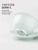 Teaware set Jingdezhen snidande skugga blå procelain sancai gaiwan te cup singel hushåll kinesisk stil handgjorda keramiska skålar inte