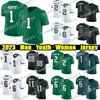 #1 Jalen Hurts Jerseys Football #6 Devonta Smith A.J. Brown Fletcher Cox Terrell Edmunds Jason Kelce Brian Dawkins Darius Slay Custom Men Men Jersour Jerseys