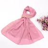 Etnische kleding luxe chiffon hijab sjaal diamant moslim vrouwen sjaals islamitische vlaktehoofddoek Maleisië foulard femme musulman