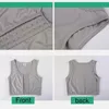 Camisoles Tank's Front Buckle Corset Casual Sportswear Chest Body Crop Vest Breast Underwear BH TRANS BINDER SHAPERS FEMME T R0Y6 230410