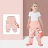 Imperméables épais Style enfants pantalons de pluie garçons et filles étudiants bébé imperméable dessin animé animaux enfants