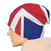 Bérets UK Grande-Bretagne Royal Union Jack Drapeau Tricot Chapeau Marque Homme Casquettes Designer Casquette De Camionneur À La Mode Dames Hommes