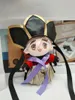 Puppets 28cm Anime Demon Slayer Kimetsu no Yaiba Douma Cosplay Cute DIY Change Doll Plush Stuffed Toy 20cm Pillow Puppet Xmas Gift 231109