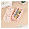 Cupcake Hollow Aron Kutu Konteyner Sevgililer Çikolata Paketleme Paket Paketi Kağıt Kek Kutuları 4x6x13cm Bırak Teslimat Ev Bahçe Kiti Dhuyi