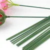 Decorative Flowers 200 Pcs Stalk Floral Arrangement Tool Flower Stems Picks Wire Artificial Roses Branches DIY Supplies