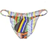 Onderbroek mannen build brutale ondergoed ondergoed Braziliaanse contour briefs snaar zwemkleding lingerie pucker bikini