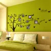 Wall Stickers Free delivery 200 * 250Cm/79 * 99in black 3D DIY po album tree PVC wall stickers/adhesives Home wall stickers Wall paintings Art Home Decoration 230410