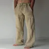 Мужские брюки мода мужская хлопчатобумажные льня
