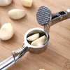 New 1pc Garlic Press Crusher Kitchen Cooking Vegetables Ginger Squeezer Masher Handheld Ginger Mincer Tools Kitchen Accessories