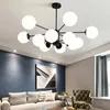 Lampy wiszące nowoczesne żyrandol LED minimalistyczny dom domowy w salonie sypialnia jadalnia halowa dekoracja oświetlenia