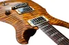 Custom Reed Smith Amber Brown Flame Maple Dgt David Grissom Signature Elektrisk gitarr mycket sepcial fingerplatta inlay 258
