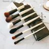 Pincéis de maquiagem 6pcs macios conjuntos de pincéis de maquiagem para base cosmética pó solto sombra mistura escova ferramentas de beleza q231110