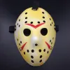 Kostymtillbehör 50st 6 Styles Full Face Party Mask Masquerade Masks Jason Cosplay Skull Mask vs Friday Horror Hockey Halloween Costume Scary Party 1110