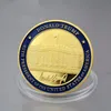 Arti e mestieri Moneta d'oro Casa Bianca Trump vernice colore dorato moneta commemorativa moneta virtuale digitale del commercio estero