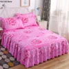 Bed Skirt 2 pillowcases wedding bedding bed sheets mattress covers full size bedding 3 bedding items 230410