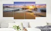 Stampa HD Rocce e spiagge al tramonto Dipinti senza cornice 4 pezzi Senza cornice Stampa su tela Wall Art Stampa HD Pittura Immagine3050811845774