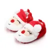 First Walkers Baby Shoes for Winter Christmas Infant Cute Santa Boys and Girls 11CM 12CM 13CM 0 12 Months Warm Lining Inside Soft 231109