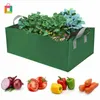 Planters POTS 1st Gallon Garden Grow Square Planting Bag Plant Container Pouch med handtag Plantor Odling TLSM